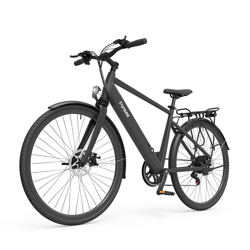 700C 전기 도로 자전거 36V10AH 리튬 배터리 성인 남성과 여성 여행 도시 백조 프레임 전기 자전거 25 km/h pas ebike